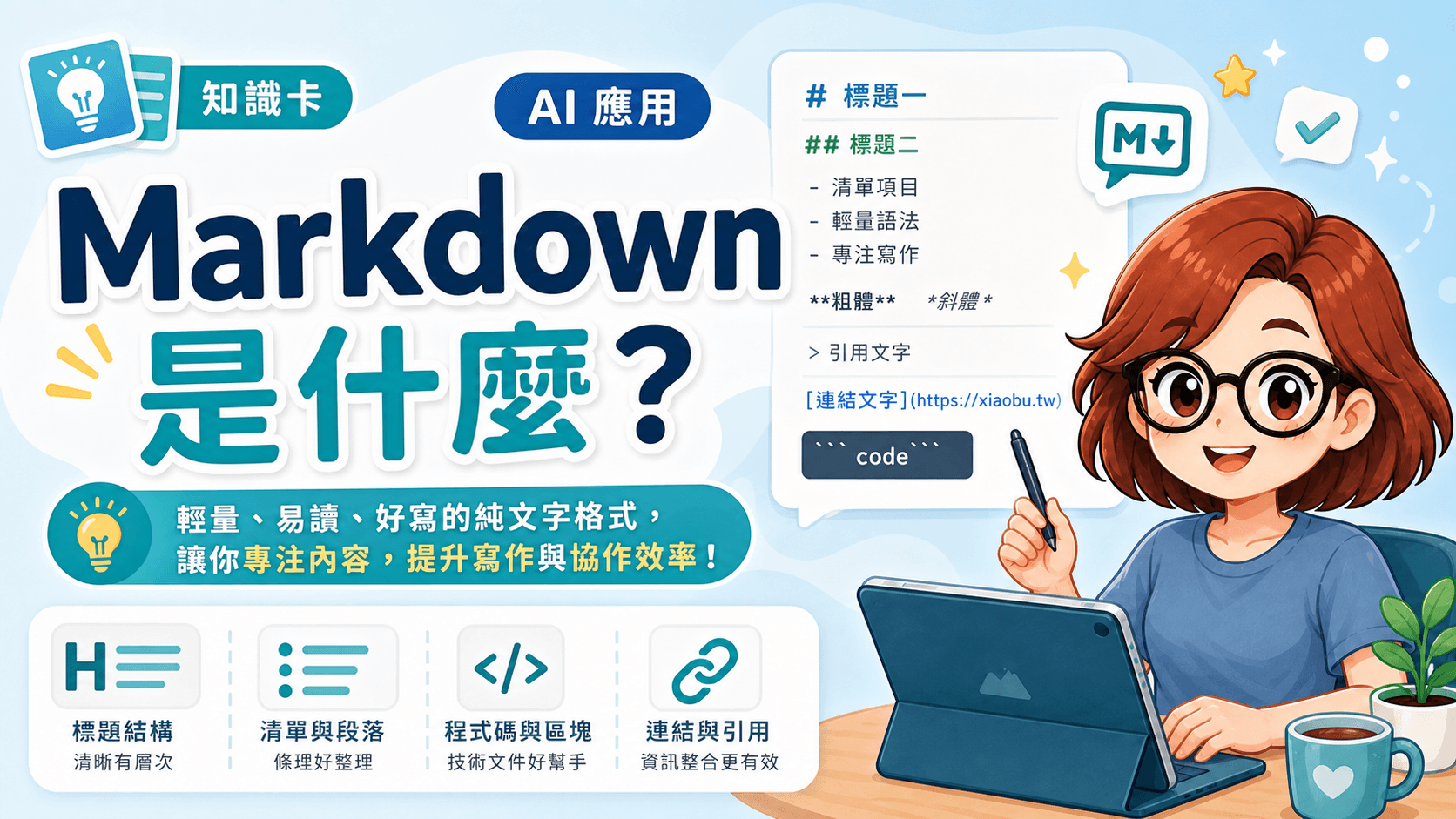 搞懂 Markdown 是什麼